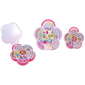 Korálky navlékecí v pěkném boxu na přenášení