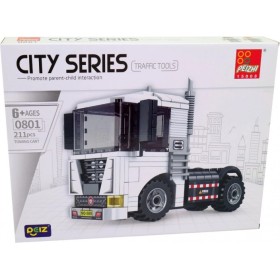 Stavebnice kostky Tahač nákladní auto 211dílků