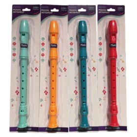 Flétna 32cm na kartě 4 barvy