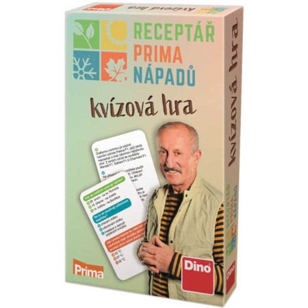 DINO Hra kvízová Receptář prima nápadů cestovní *SPOLEČENSKÉ HRY*