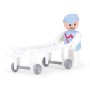 LENA Truxx Baby auto funkční sanitka 29cm set s figurkou plast v krabici