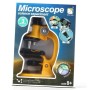Mikroskop dětský barevný pozorování přes mobilní telefon