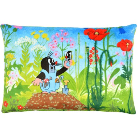 MORAVSKÁ ÚSTŘEDNA Polštář Krtek a kalhotky (Krteček) 32x21x5cm PLYŠ