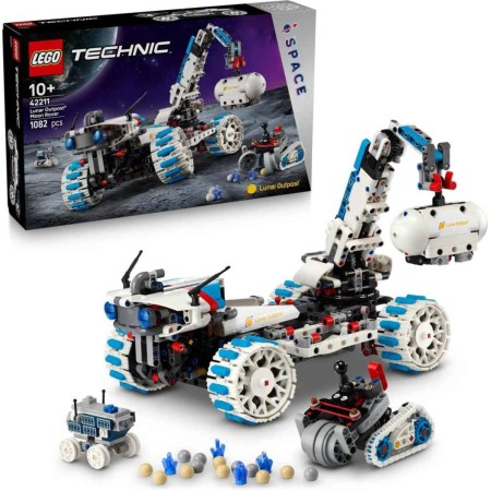 LEGO TECHNIC Lunární rover Lunar Outpost 42211 STAVEBNICE