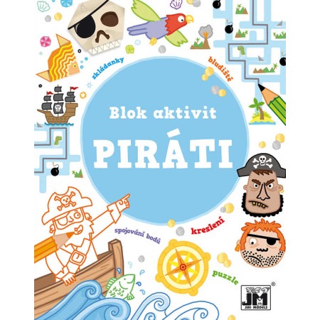 JIRI MODELS Blok aktivit Piráti sešit s aktivitami