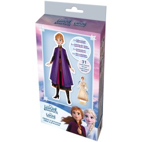 JIRI MODELS Magnetické oblékání + omalovánky Frozen (Ledové Království) Anna