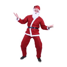 KARNEVAL Šaty oblek Santa Claus - bez vousů pro dospělé