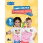 JIRI MODELS Omalovánky s nažehlovacími obrázky prasátko Peppa Pig