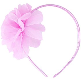 KARNEVAL Čelenka květina růžová *KARNEVALOVÝ DOPLNĚK*