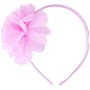 KARNEVAL Čelenka květina růžová *KARNEVALOVÝ DOPLNĚK*