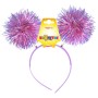 KARNEVAL Pom-pom čelenka s třásněmi 2 barvy *KARNEVALOVÝ DOPLNĚK*