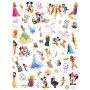 JIRI MODELS 100 tetování + omalovánky Disney pro holky