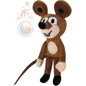 MORAVSKÁ ÚSTŘEDNA Myška 14cm Krtek (Krteček) *PLYŠOVÉ HRAČKY*