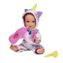 SIMBA New Born Baby panenka Onesie Fun pije čůrá s doplňky 2 druhy