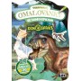 JIRI MODELS Omalovánky tvarované + samolepky Dinosauři