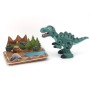 Stavebnice dino magnetická Tyrannosaurus 3D 7 dílků v krabici