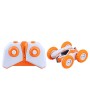 RC Auto kaskadérské na vysílačku 2,4GHz přetáčení o 360° oranžové na baterie