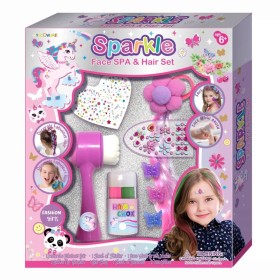 Sparkle Kosmetická sada dětské vlasové studio křídy na vlasy s doplňky