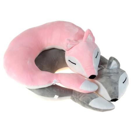 PLYŠ Polštář porodní, cestovní - liška