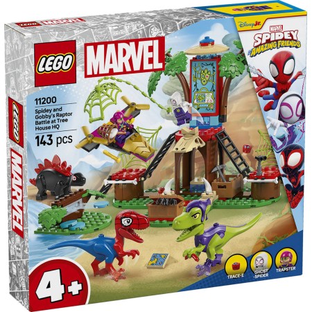 LEGO MARVEL Raptoří bitva na základně na stromě 11200 STAVEBNICE