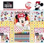 JIRI MODELS Samolepkový set s omalovánkami a voskovkami Minnie Mouse