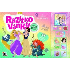 JIRI MODELS Razítkovánky Princezny omalovánky + 10 razítek