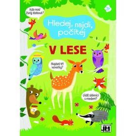 JIRI MODELS Hledej, najdi, počítej V lese sešit s aktivitami