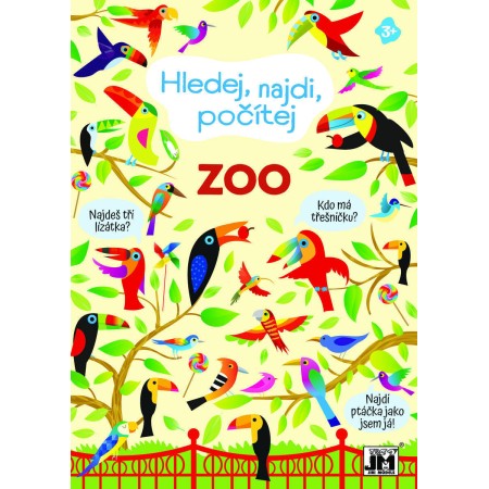 JIRI MODELS Hledej, najdi, počítej Zoo sešit s aktivitami