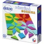 DETOA DŘEVO Mozaika barevná puzzle skládačka *DŘEVĚNÉ HRAČKY*