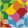 DETOA DŘEVO Mozaika barevná puzzle skládačka *DŘEVĚNÉ HRAČKY*