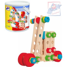 WOODY DŘEVO Stavebnice montážní *DŘEVĚNÉ HRAČKY*