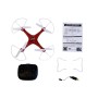 RC Dron Pioneer 360° na vysílačku 2,4GHz na baterie Světlo LED USB 3 barvy