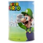 Pokladnička válec Super Mario 10x15cm dětská kasička kovová
