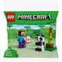 LEGO MINECRAFT Steve s mládětem pandy 30672 STAVEBNICE