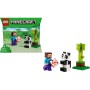LEGO MINECRAFT Steve s mládětem pandy 30672 STAVEBNICE