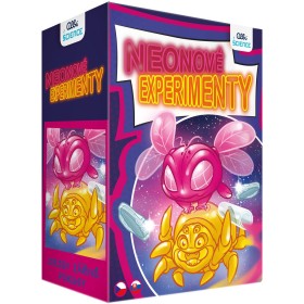 ALBI Science Neonové experimenty 2. vydání svítí ve tmě vědecký set