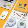 Samolepky vinylové puffy 3D efekt Minecraft set 2 archy (60 samolepek)