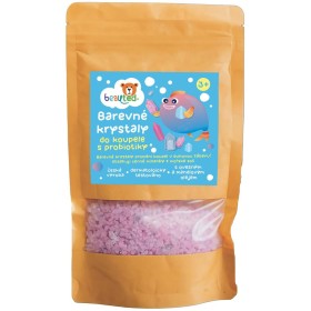 BeauTed Krystaly šumivé do koupele 172g do vody s probiotiky s vůní