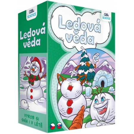 ALBI SCIENCE Ledová věda kreativní set výroba sněhu v plechovce