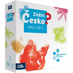 ALBI HRA Znáte Česko? Pro děti kvízová *SPOLEČENSKÉ HRY*