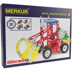 MERKUR M3 Velká sada 273 dílků *KOVOVÁ STAVEBNICE*