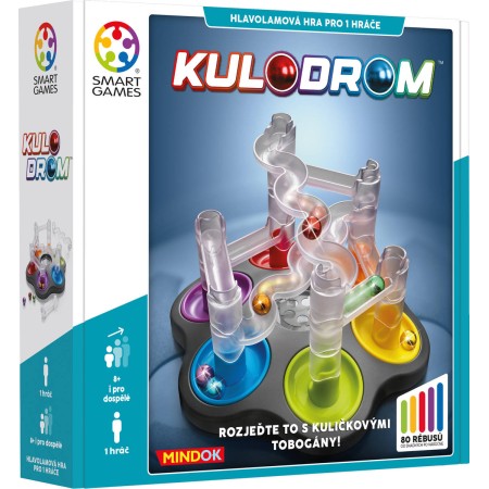 MINDOK HRA Smart Kulodrom kuličkový tobogán pro 1 hráče