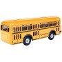 KOVAP Dopravní prostředky autobus plechový 1:43 na klíček 20cm Kov 0492