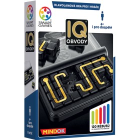 MINDOK HRA IQ Smart Obvody 120 rébusů hlavolam