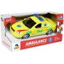 Auto 24cm záchranná služba s hlasem posádky na baterie na setrvačník Světlo Zvuk
