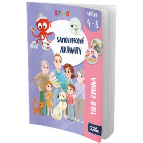 ALBI Kvído Samolepkové aktivity: Moje rodina kreativní sešit