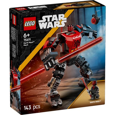 LEGO STAR WARS Darth Maul a jeho robotický oblek 75411 STAVEBNICE