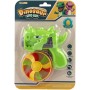 Vrtulky barevné vystřelovací set 3ks s vystřelovačem dinosaurus 4 barvy