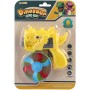 Vrtulky barevné vystřelovací set 3ks s vystřelovačem dinosaurus 4 barvy