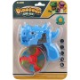 Vrtulky barevné vystřelovací set 3ks s vystřelovačem dinosaurus 4 barvy